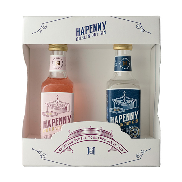 Ha'penny Gin Miniature Giftpack  10 cl
